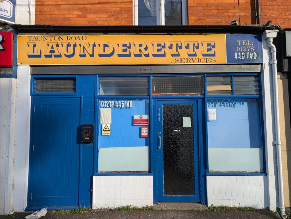 Laundrette - sui generis use example