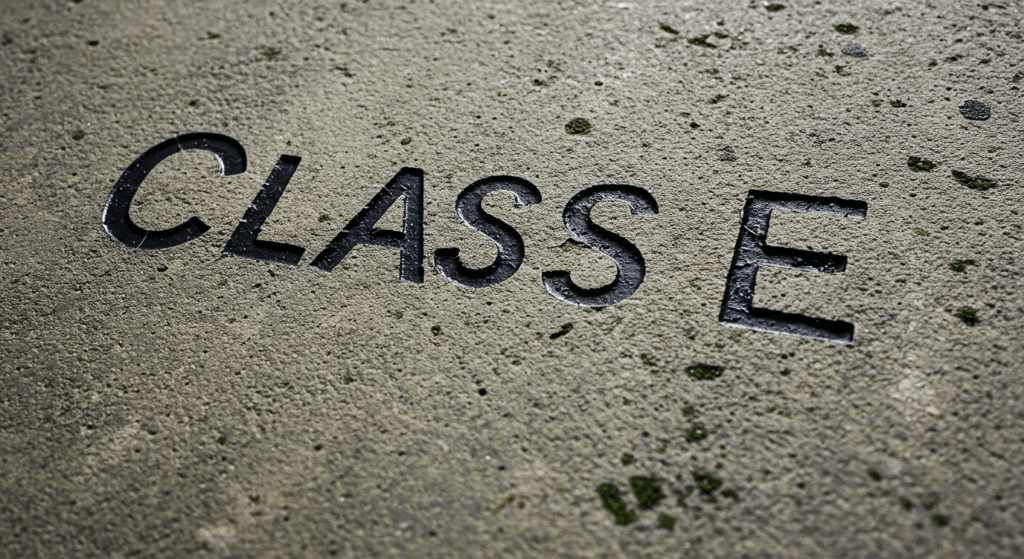 Class E – Commercial hard surfaces for business premises