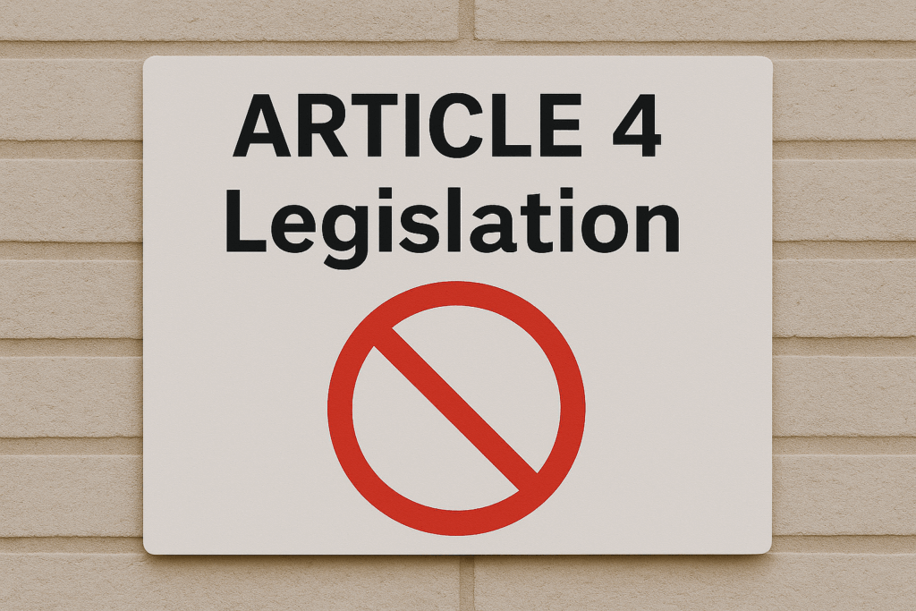Article 4 legislation