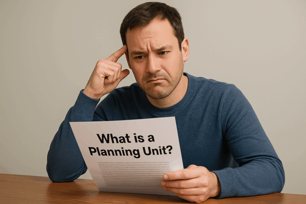 What is a planning unit plus ancillary and incidental uses